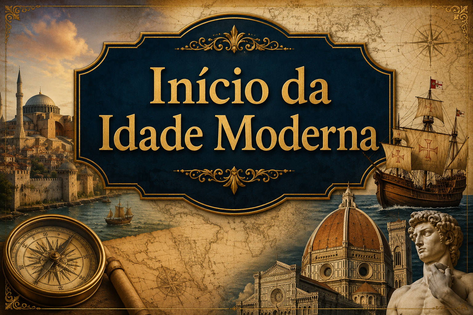 Qual evento marcou o início da Idade Moderna?