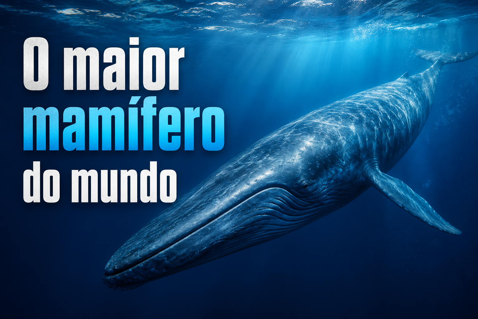 O maior mamífero do mundo