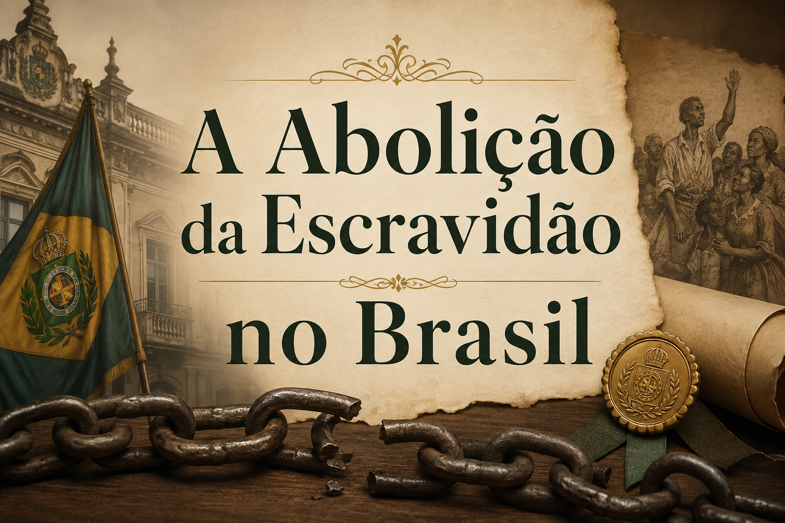 Lei Áurea: Quem Assinou e Como Aconteceu a Abolição da Escravidão no Brasil