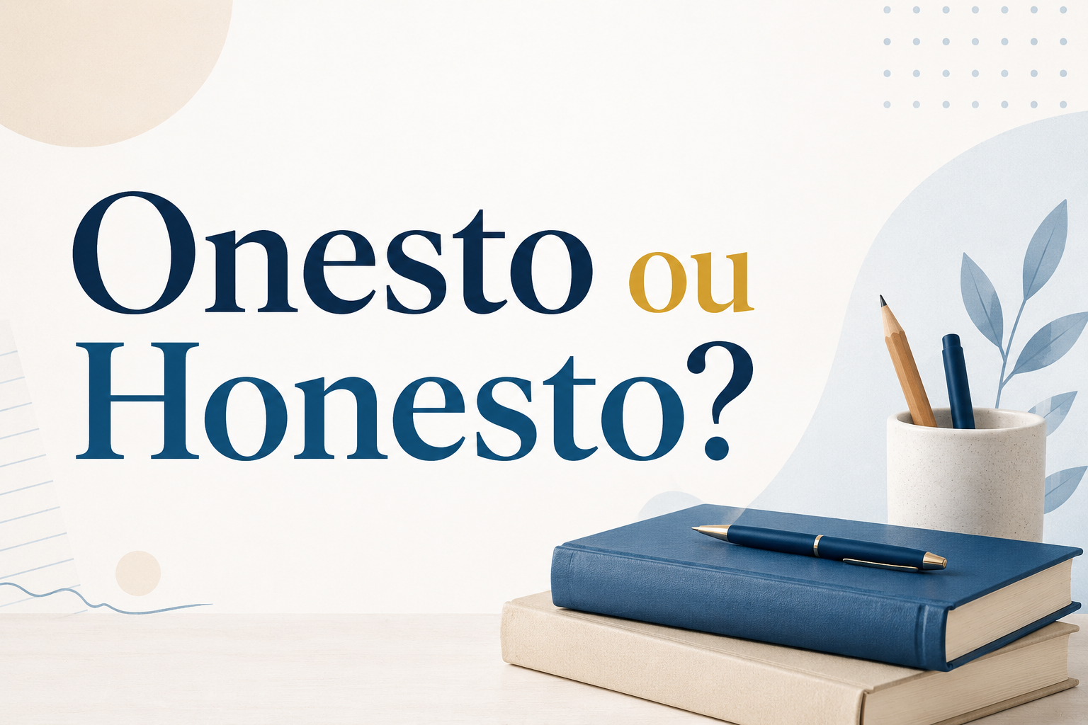Onesto, honesto, honésto ou onésto: Qual é o Correto?